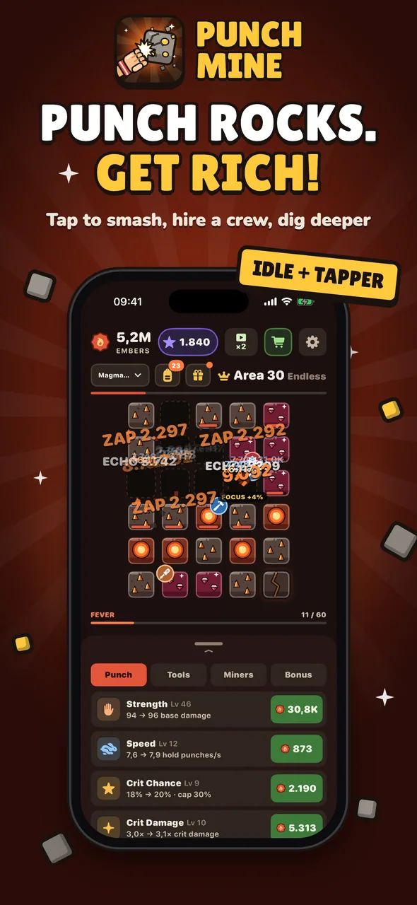 Punch Mine – Screenshot 1